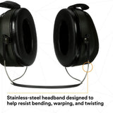 3M H7B PELTOR Optime 101 Behind-the-Head Earmuffs, 26 dB NRR (7000002329) - 4