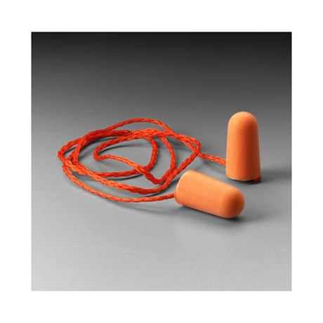 3M 311-1110 E-A-R Classic Earplugs, NRR 29dB, Corded, Paper Bag, Disposable, 100/box