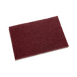 3M 7447 Scotch-Brite Maroon Med. Duty Scour Pad 6" x 9"