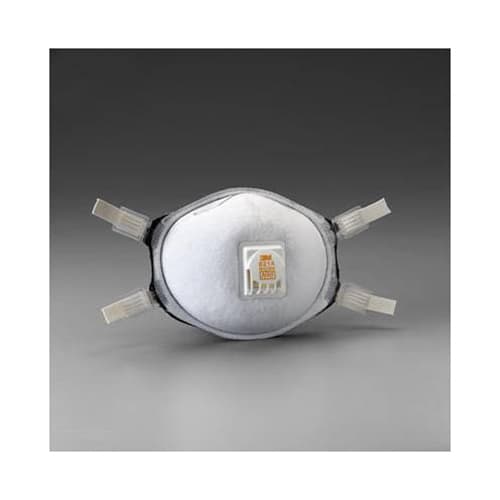 3M 8214 Particulate Respirator, N95, with Faceseal and Nuisance Level Organic Vapor Relief (7000002083) (10 Pack)