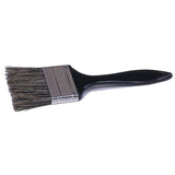 Weiler 40028 1-1/2" Disposable Chip & Oil Brush, Grey China Bristle, 1-11/16" B.L., Plastic Handle - 2