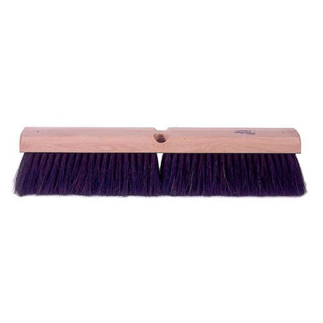 Weiler 42001 18" Fine Sweep Floor Brush, Black Horsehair Fill