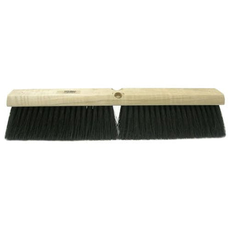 Weiler 42008 24" Medium Sweep Floor Brush, Black Tampico Fill