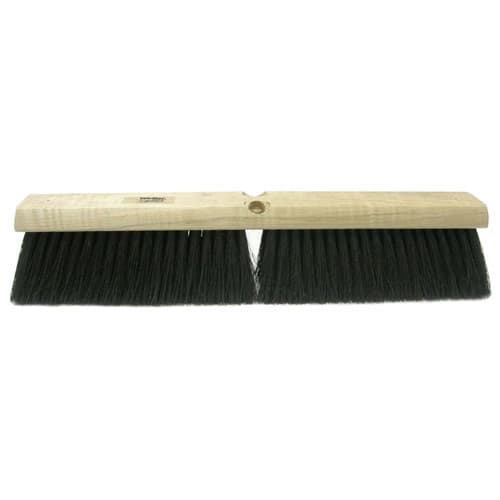 Weiler 42008 24" Medium Sweep Floor Brush, Black Tampico Fill