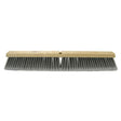 Weiler 42098 36" Fine Sweep Floor Brush, Flagged Silver Polystyrene Fill