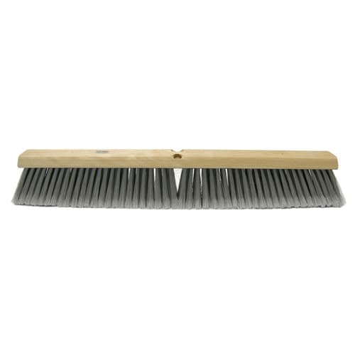 Weiler 42098 36" Fine Sweep Floor Brush, Flagged Silver Polystyrene Fill