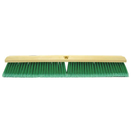 Weiler 42164 24" Perma-Sweep Floor Brush, Flagged Green Polystyrene Fill