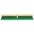 Weiler 42164 24" Perma-Sweep Floor Brush, Flagged Green Polystyrene Fill