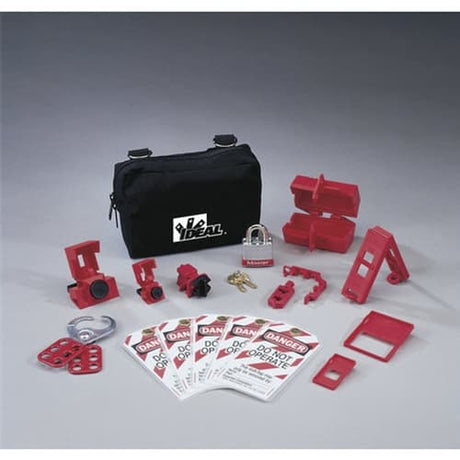 Ideal 44-970 Basic Lockout/Tagout Kit