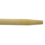 Weiler 44020 60" Wood Handle, Tapered Wood Tip, 1-1/8" Diameter - 2