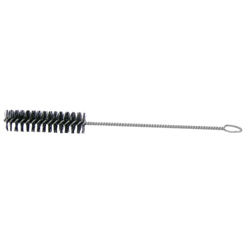 Weiler 44114 1-1/4" Dia x 13"L Nylon Tube Brush w Twisted Wire Handle