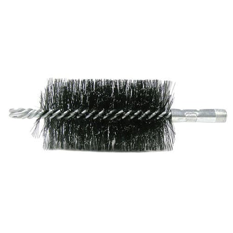 Weiler 44150 1-1/2" Double Spiral Flue Brush, .012 Steel Fill