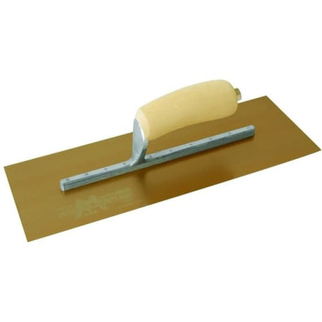 MarshallTown 4665DFL 14665 - 13 X 5 DuraFlex Trowel-Long Mounting-Wood Handle