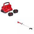 Milwaukee FORGE Battery+Charger Kit W/ FREE String Trimmer