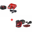 Milwaukee 48-59-1850 M18 XC5.0 Starter Kit w/ FREE 2648-20 M18 Orbit Sander
