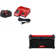 Milwaukee 48-59-1850 M18 XC 5.0 Starter Kit W/ FREE 2952-20 M18 Jobsite Radio