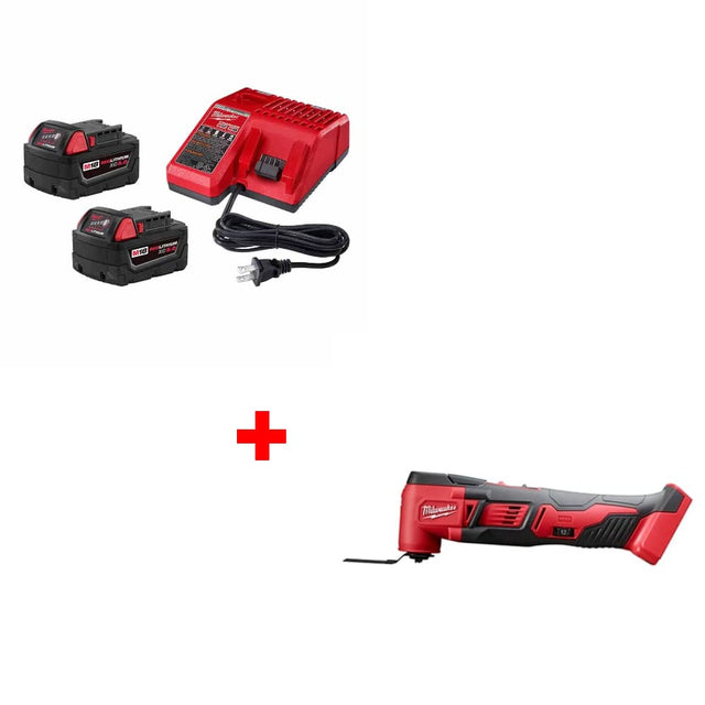 Milwaukee 48-59-1852B M18 18V Starter Kit w/ FREE 2626-20 M18 Multi-Tool, Bare