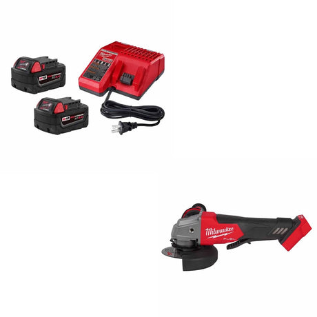 Milwaukee 48-59-1852B M18 18V Starter Kit w/ FREE 2880-20 M18 Grinder Switch