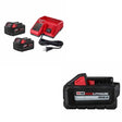 Milwaukee 48-59-1852B M18 5Ah 2pk Starter W/ FREE 48-11-1865 Battery Pack