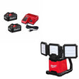 Milwaukee 48-59-1862S Battery/Charger Kit W/ FREE 2368-20 ROVER Light