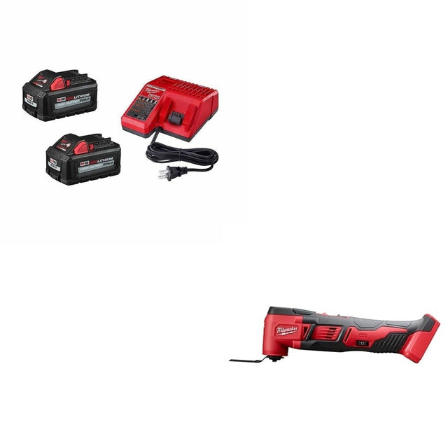 Milwaukee 48-59-1862S M18 High Output 6.0Ah 2 Battery W/ FREE 2626-20 Multi-Tool