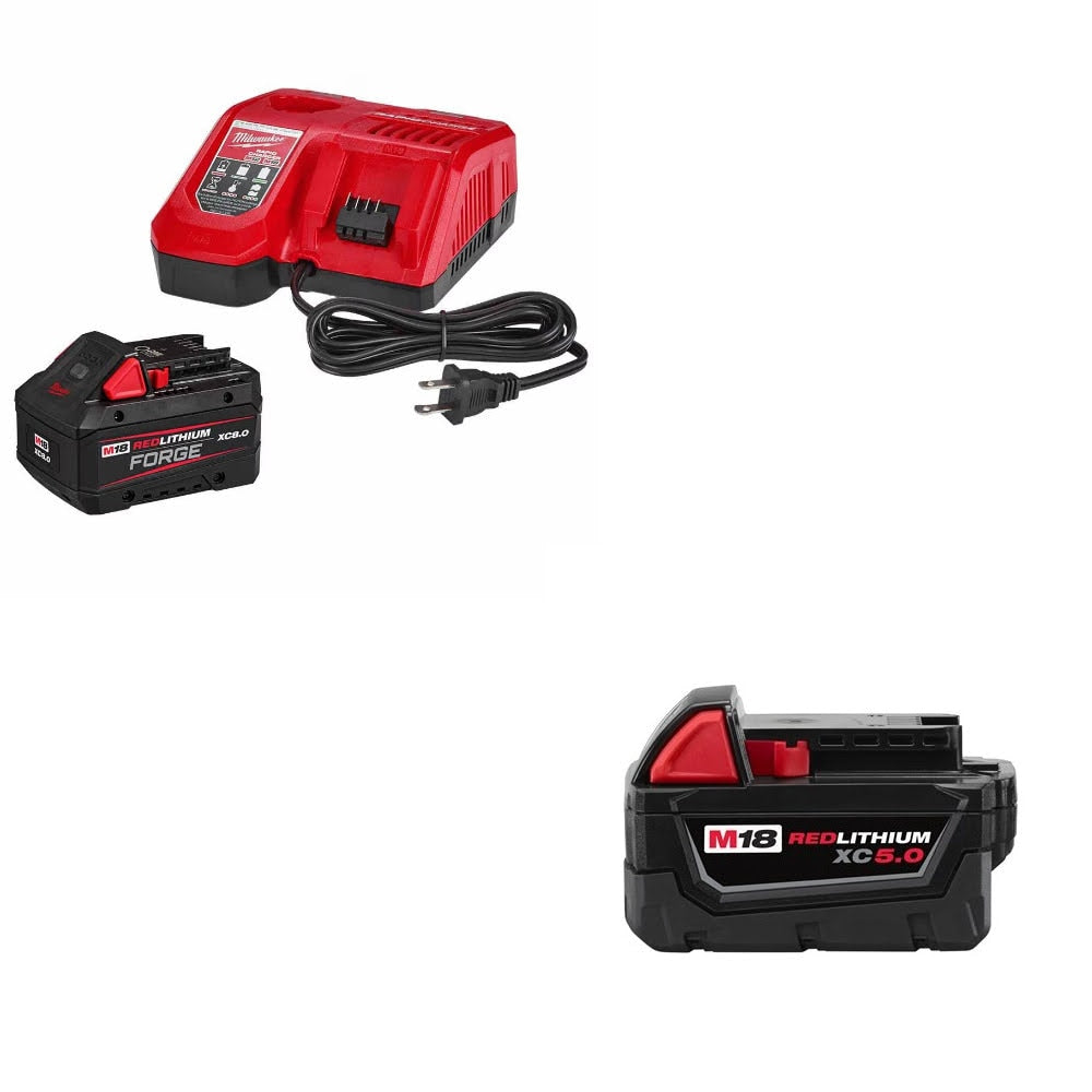 Milwaukee 48-59-1881 Starter Kit W/ FREE 48-11-1850 Battery Pack