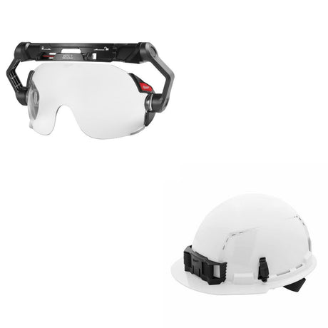 Milwaukee BOLT Eye Visor Kit W/ FREE White Vented Hard Hat