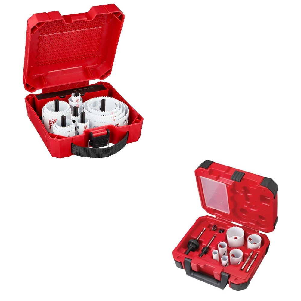Milwaukee 49-22-4105 19Pc Hole Saw Kit W/ FREE 49-22-4095 10Pc Hole Saw Kit