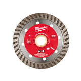 Milwaukee 49-93-8006 4" Diamond Premium Turbo Saw Blade - 4