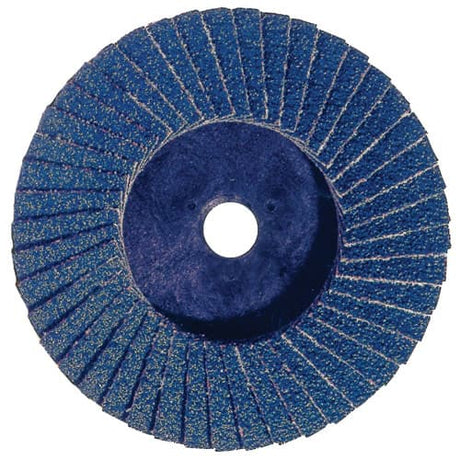 Weiler 50923 2" BobCat Abrasive Flap Disc, Angled, Plastic Backing, 40Z