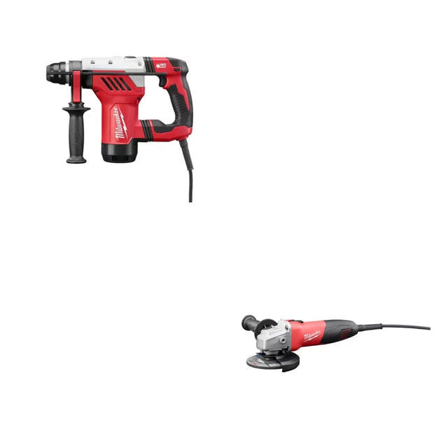 Milwaukee 5268-21 SDS Plus Rotary Hammer Kit W/ FREE 6130-33 Grinder