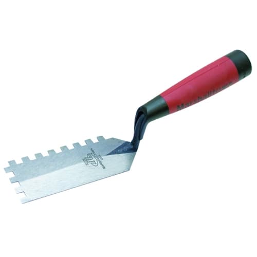 MarshallTown 52SND 11190 - 5 X 2 Square Notched Margin Trowel 1/4 SQ-DS Hdle