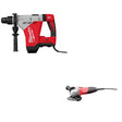 Milwaukee 5518-21 SDS Max Rotary Hammer Kit W/ FREE 6130-33 Grinder