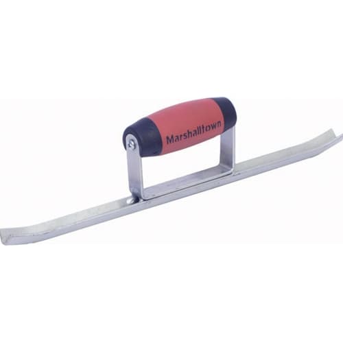 MarshallTown 621D 14393 - 15 X 3/4 Half Round Sled Runner-DuraSoft Handle