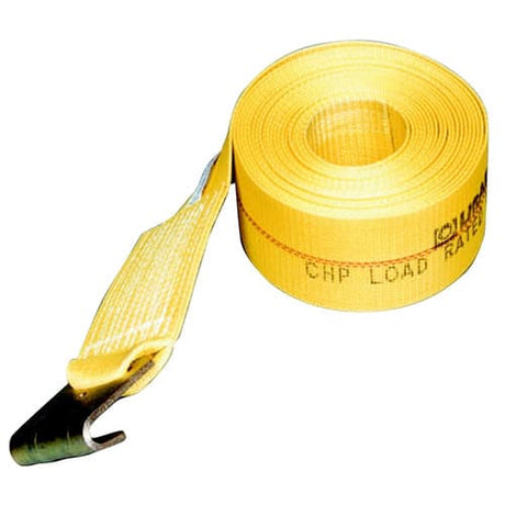 Lift All 61203 Loadhugger Winch Strap with Flat Hook, 3"x27' #12000