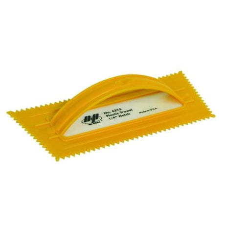 MarshallTown 6263 16263 - Plastic Notched Trowel-3/8 X 5/16 V
