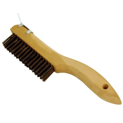 MarshallTown 6649 16649 - 10 X 1 Steel Wire Brush w/Scraper