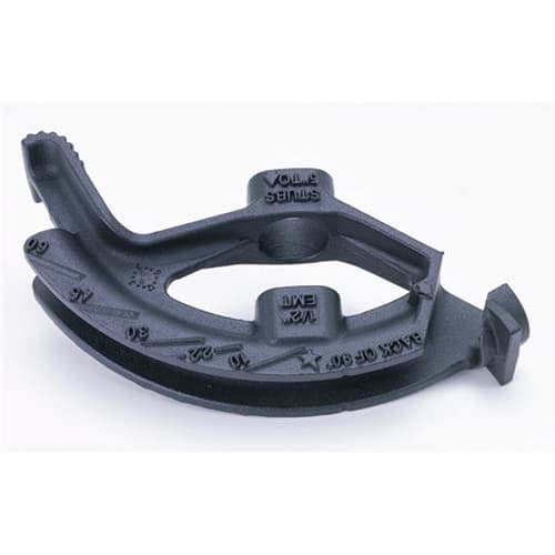 IDEAL 74-001 Ductile Iron Bender Head for 1/2 inch EMT conduit