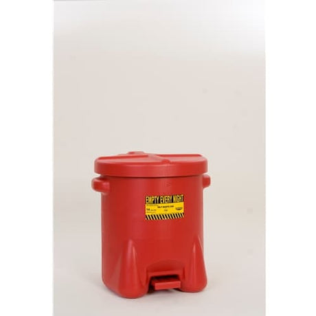 Eagle 937-FL Polyethylene - Red w/Foot Lever