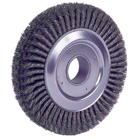 Weiler 94008 10" Cable Twist Wire Wheel, .023, 2" A.H.