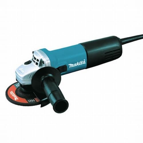 Makita 9557NB 4-1/2" Angle Grinder, 6 AMP, 10,000 RPM, 5/8"-1, AC/DC