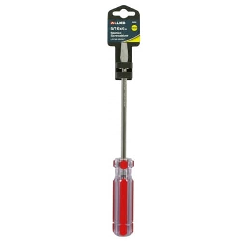 Allied 65055 5/16"x 6" Slotted Screwdriver