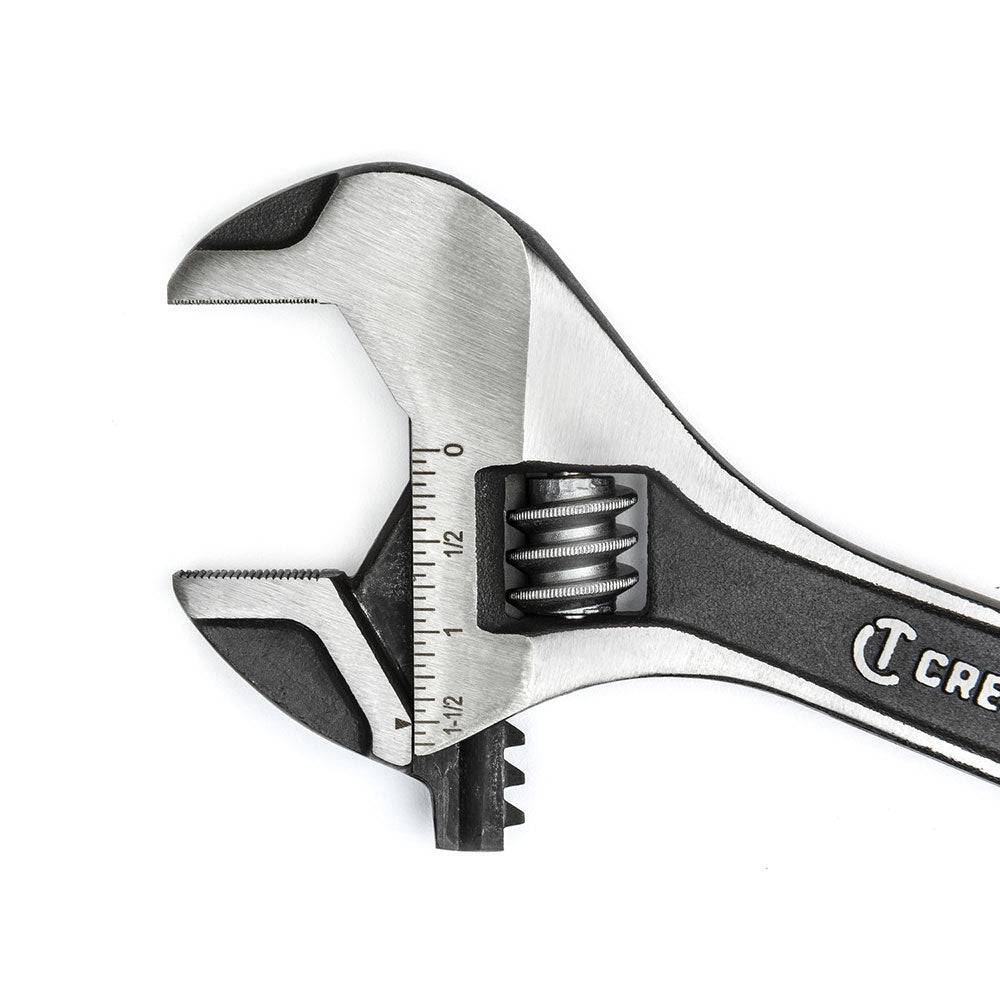 Crescent ATWJ2610VS 2 Pc. Wide Jaw Adjustable Wrench Set 6" & 10" - 3