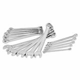 Crescent CCWS5 15 Pc. 12 Point Metric Combination Wrench Set with Tool Roll