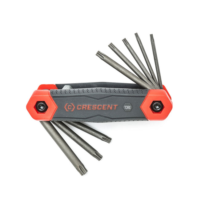 Crescent CHKFT8 8 Pc. Folding Torx® Dual Material Key Set