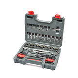 Crescent CTK84CMPN 84 Pc 1/4 & 3/8 Dr 6 & 12 Pt Std & Dp SAE/Met Mech Tool Set - 2