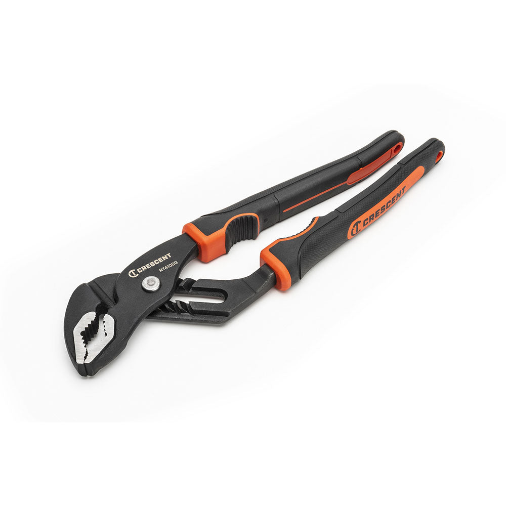 Crescent RT410SGVN 10" Grip Zone Tongue & Groove Plier, V-Jaw, Black Oxide - 2