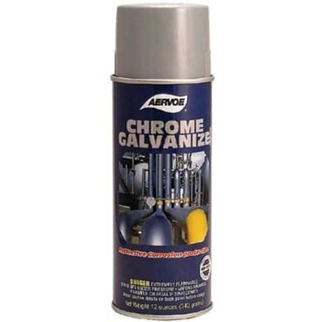 Aervoe 143 11.5 oz. MRO Chrome Galvanize Coating Paint