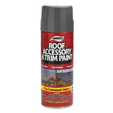 Aervoe 1608 12 oz. Slate Gray Roof Accessory and Trim Paint - 2