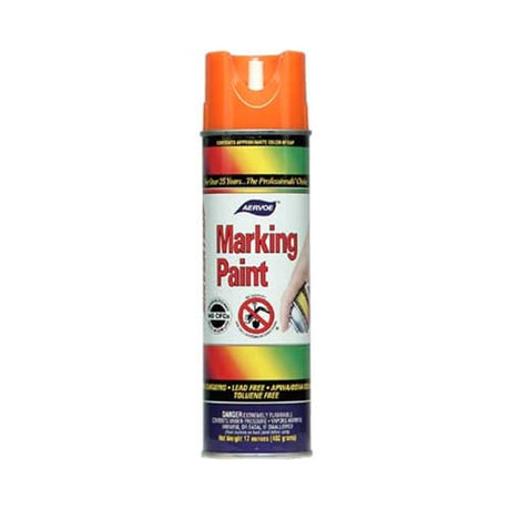 Aervoe 205 17 oz. Orange Survey Marking Paint